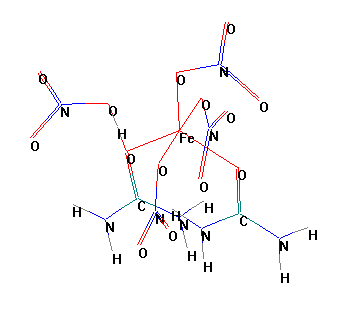    Fe(NO3)3 2CO(NH2)2 HNO3  ,-126
